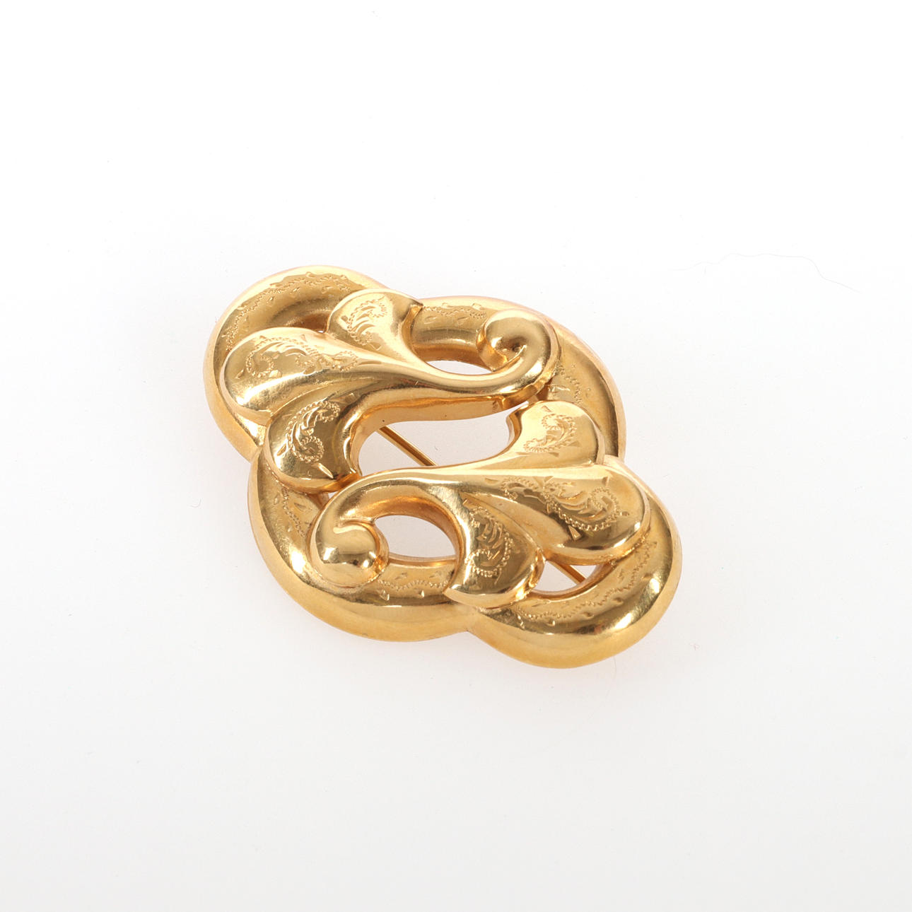 BROOCH, 18K gold, 1948.