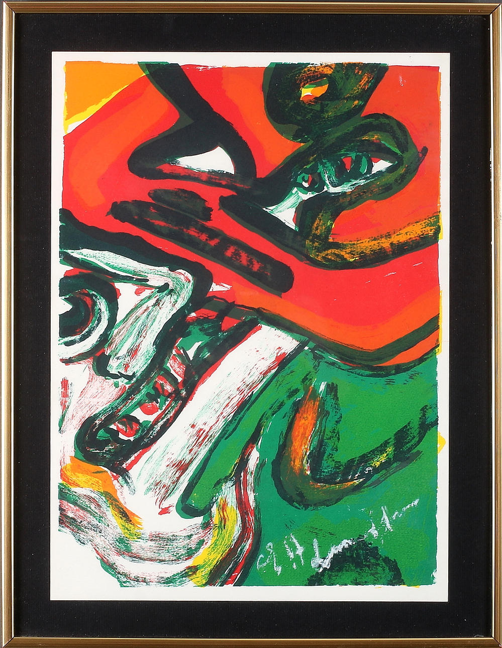 BENGT LINDSTRÖM. Färglitografi, signerad och märkt EA.