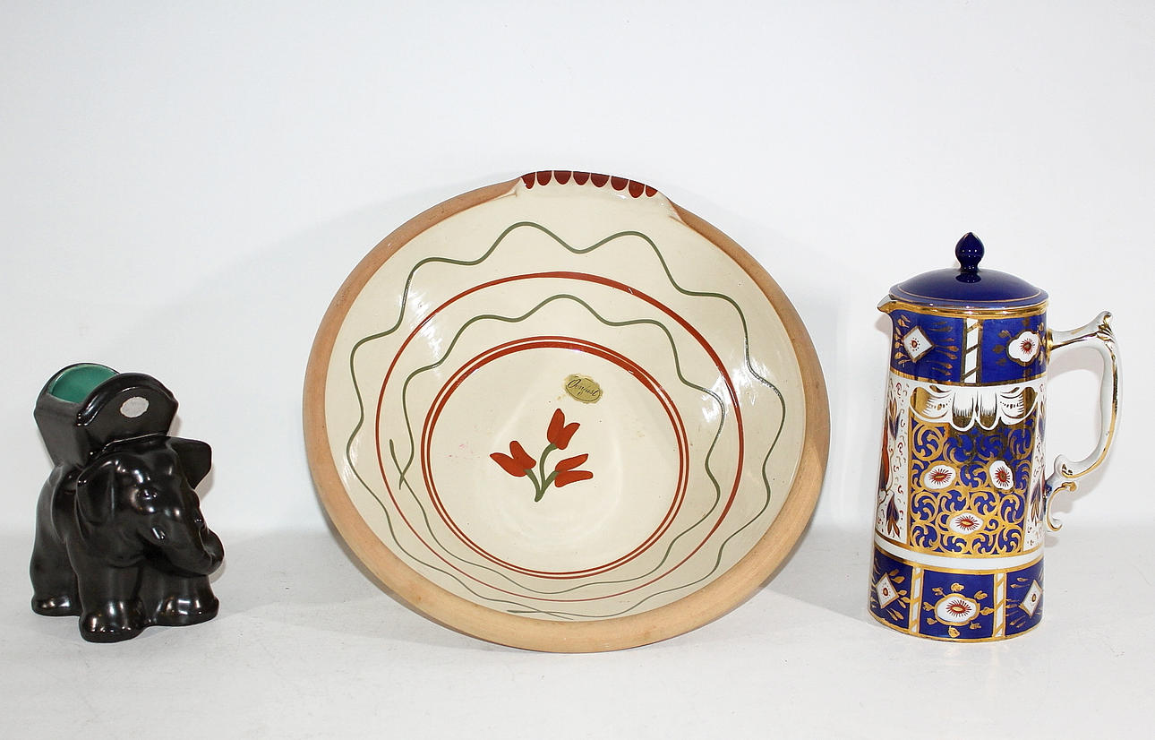 SPILLKUM, BRINGARE, FIGURIN, porslin och keramik, bl.a Upsala/Ekeby.