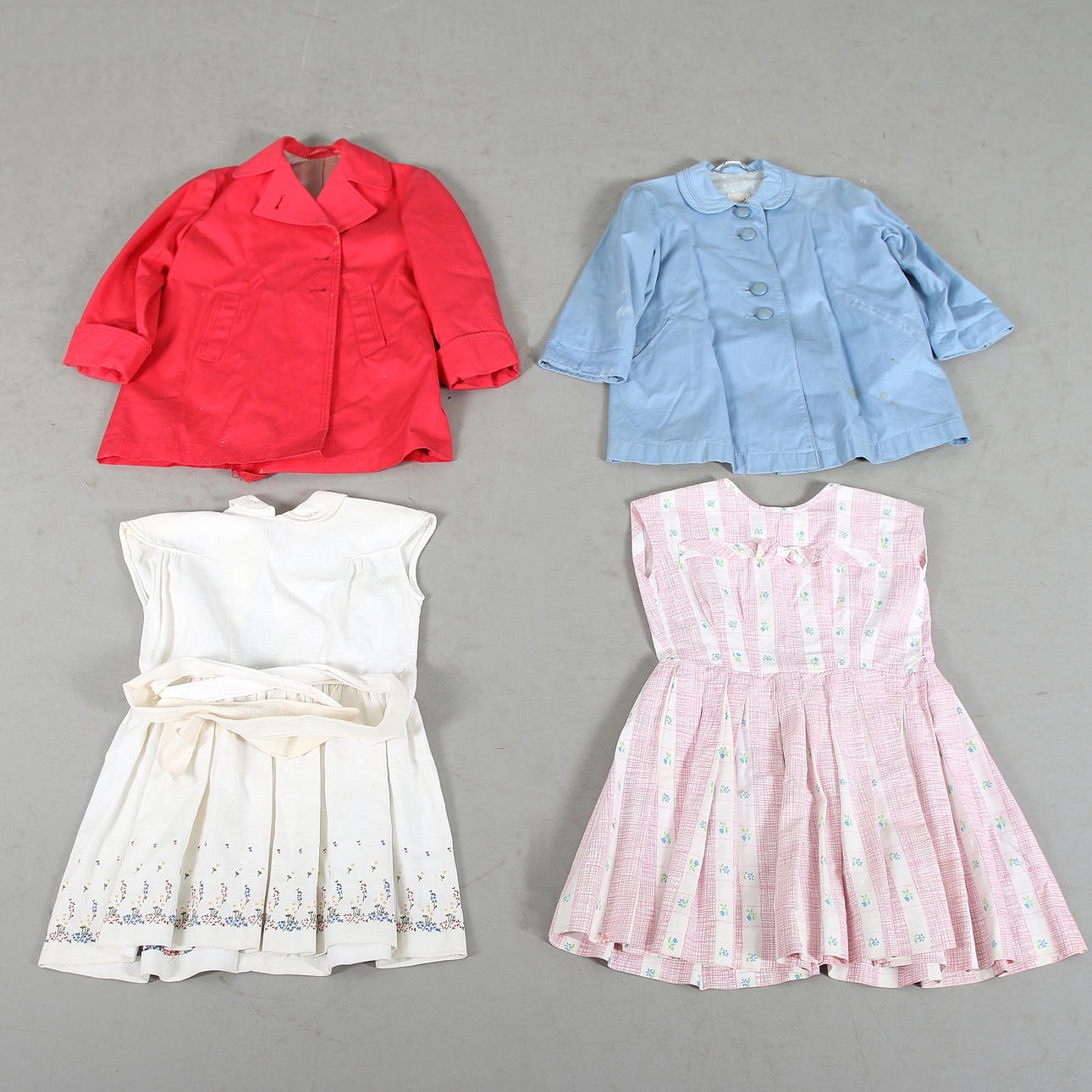 BARNKLÄDER, 4 delar, bl.a. Gamlestadens Konfektion, Strl ca 122-128.