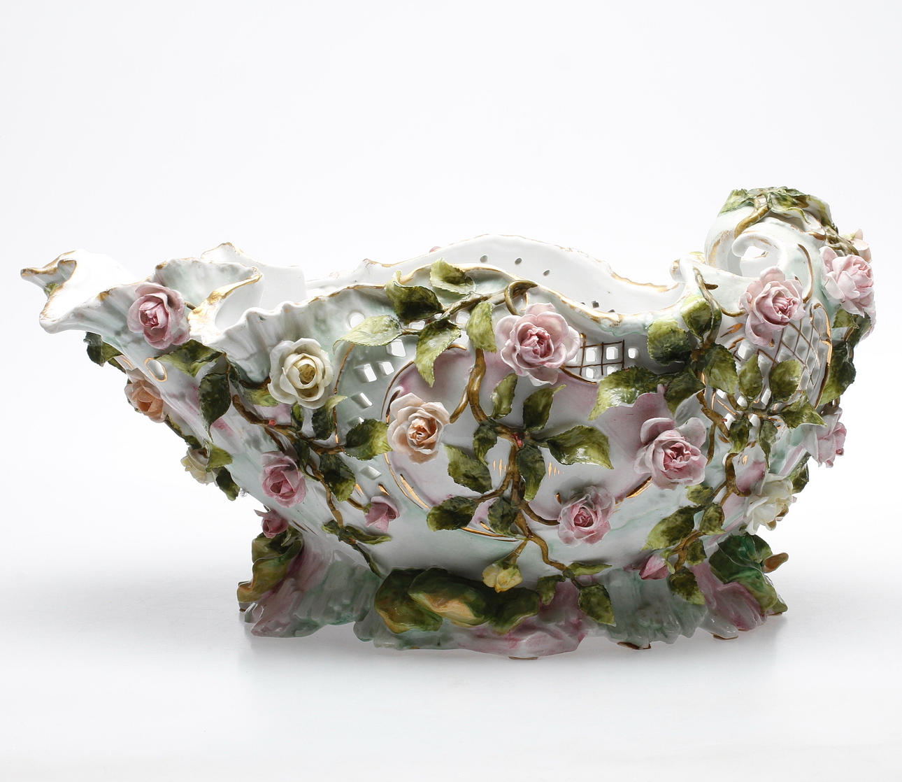 BORDSUPPSATSSKÅL, porslin, Plaue, CG Schierholz & Co, 1800-tal.