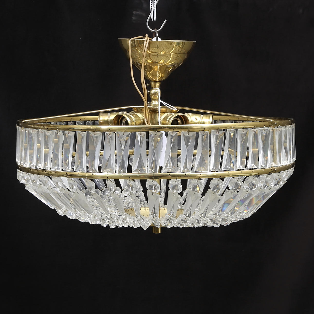 PLAFOND, 1900-tal, diameter 40 cm.