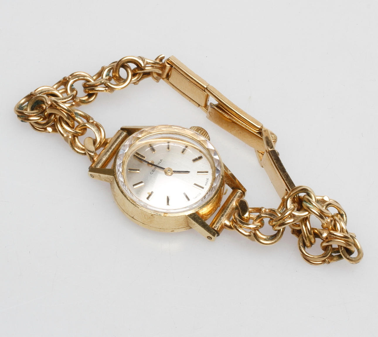 DAMARBANDSUR, Certina, guld 18k.