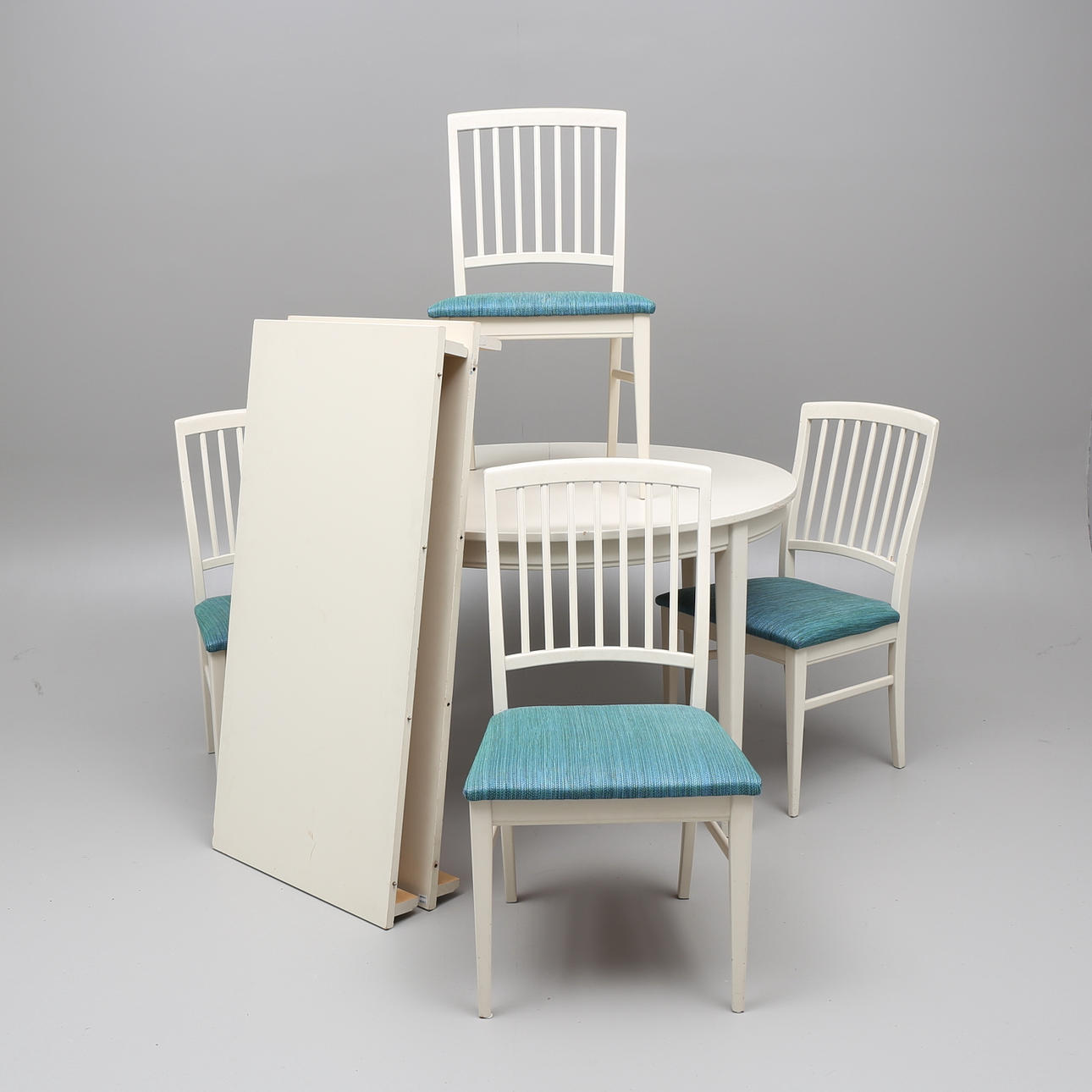 MATSALSMÖBEL, 5 delar, 1900-talets mitt.