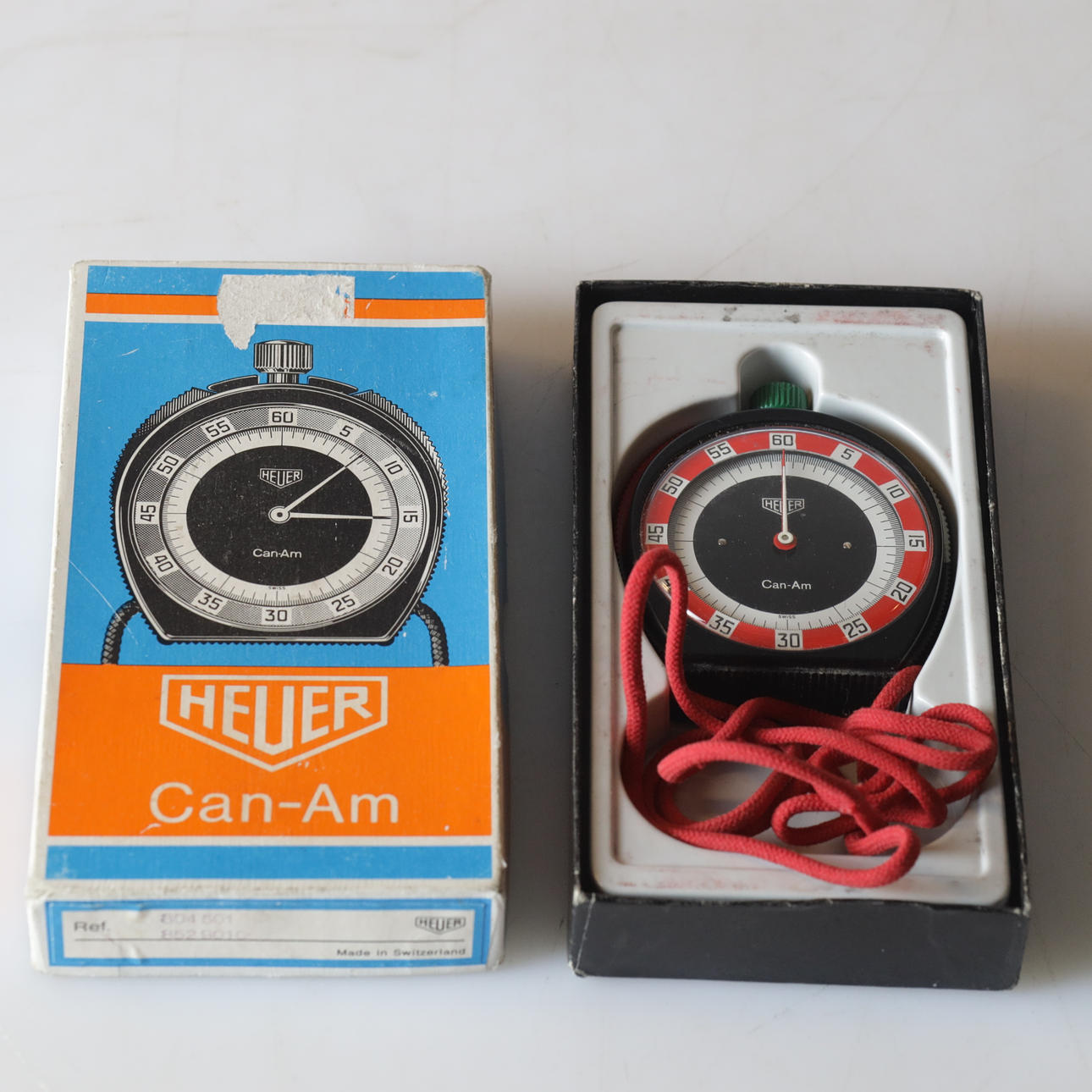 STOPWATCH. Heuer, “Can-am,” 1970s.
