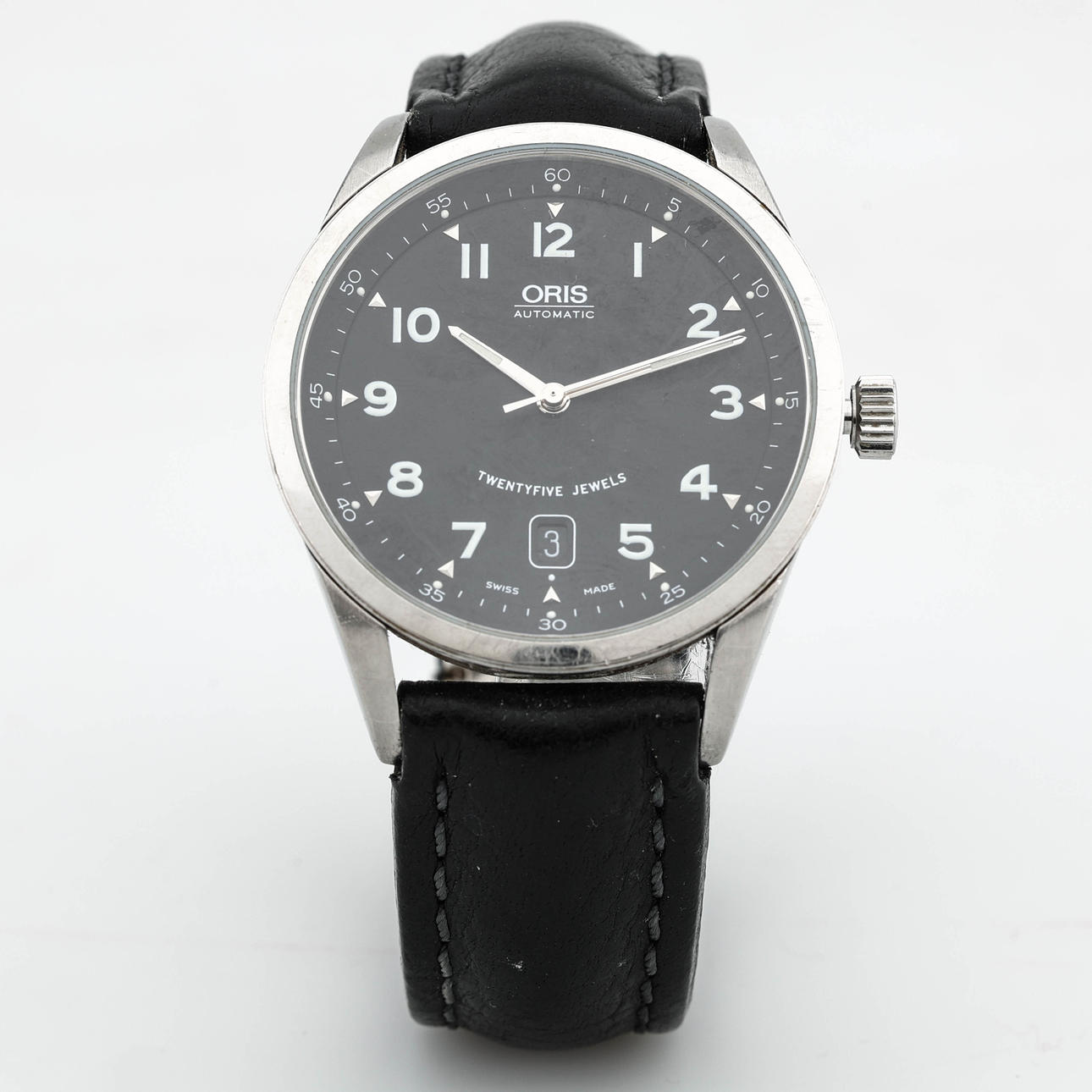 ORIS, 'Classic', steel wristwatch, automatic assignment, date, 2010s.