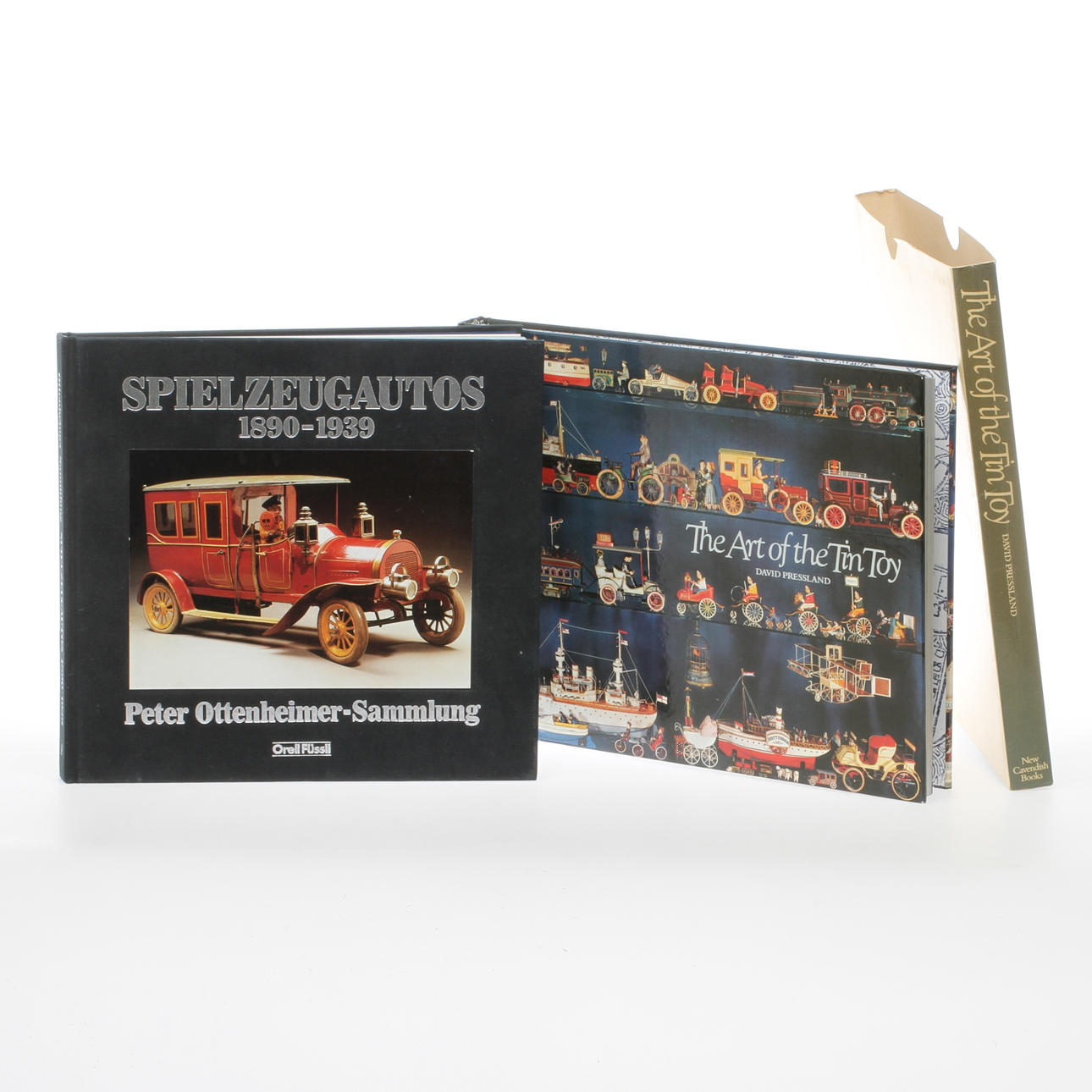 BÖCKER, 2st, Spielzeugautos, Pressland The Art of the tin toy och Spielzeugautos 1890-1939.