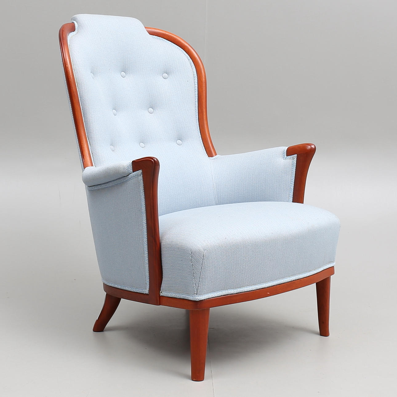 FÅTÖLJ, "vår fru" Carl Malmsten.