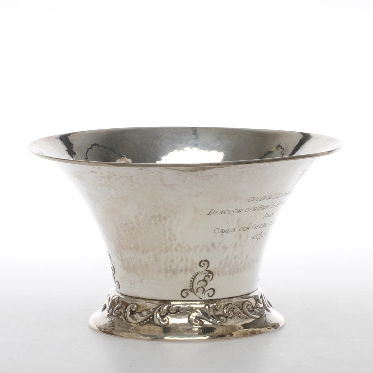 SKÅL, silver, K Andersson, Stockholm, 1926.