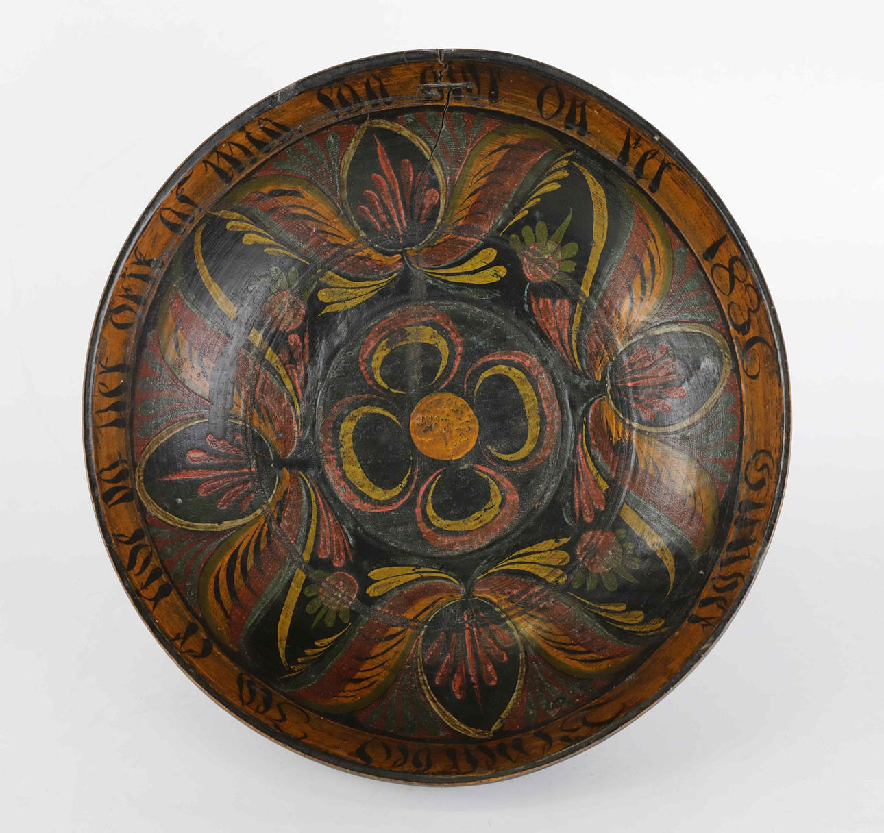 BOLLE, allmoge, Norway, dated 1836.