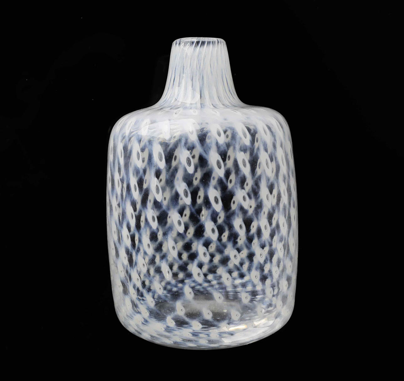 BERTIL VALLIN. A vase, “Cirrus”, signed, Boda Åfors.