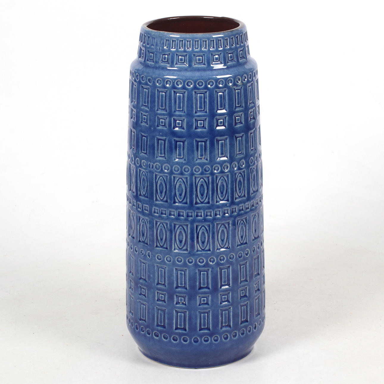 A ceramic floor vase, Germany. 1960s.