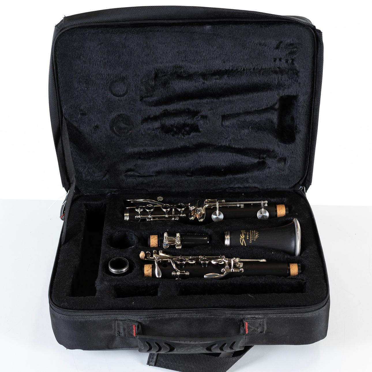 CLARINET, with bag, model 77-C, Stagg.