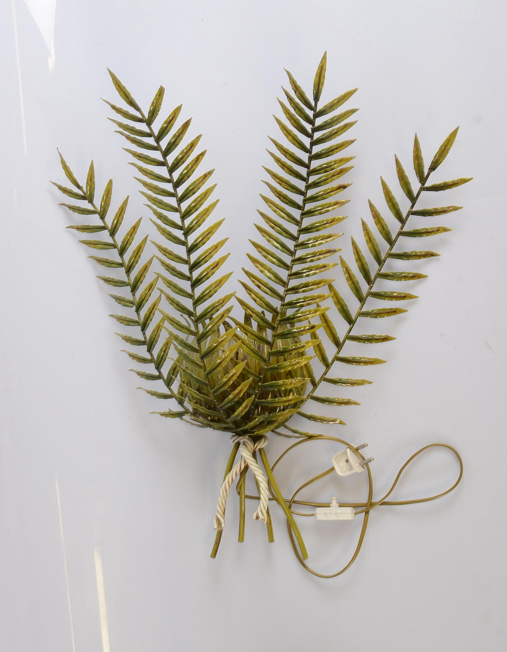 VÄGGBELYSNING, för 1 st ljuspunkt, 1900-talets andra hälft.