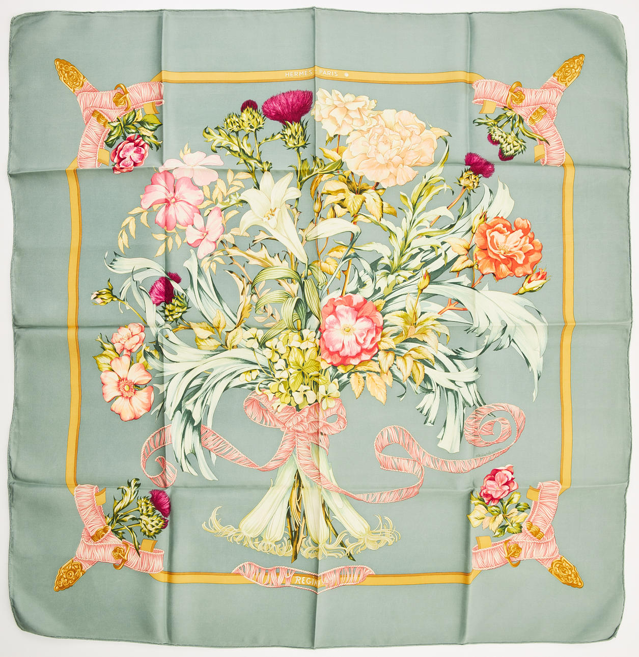 HERMÈS, scarf "Regina".