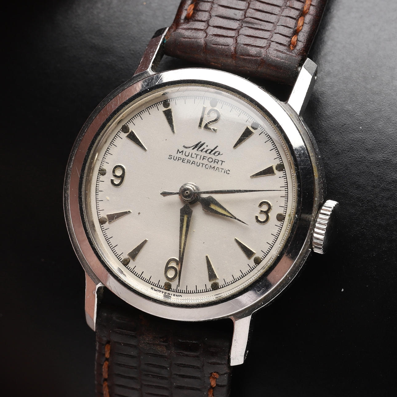 WRISTWATCH, steel, Mido Multifort.