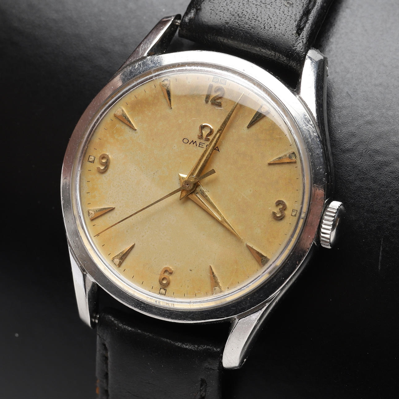 WRISTWATCH, steel, Omega.