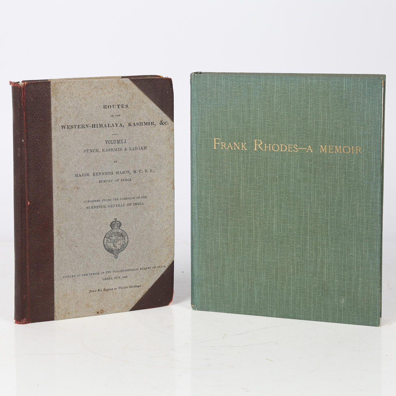 BOOK, FRANK RHODES - A MEMOIR.