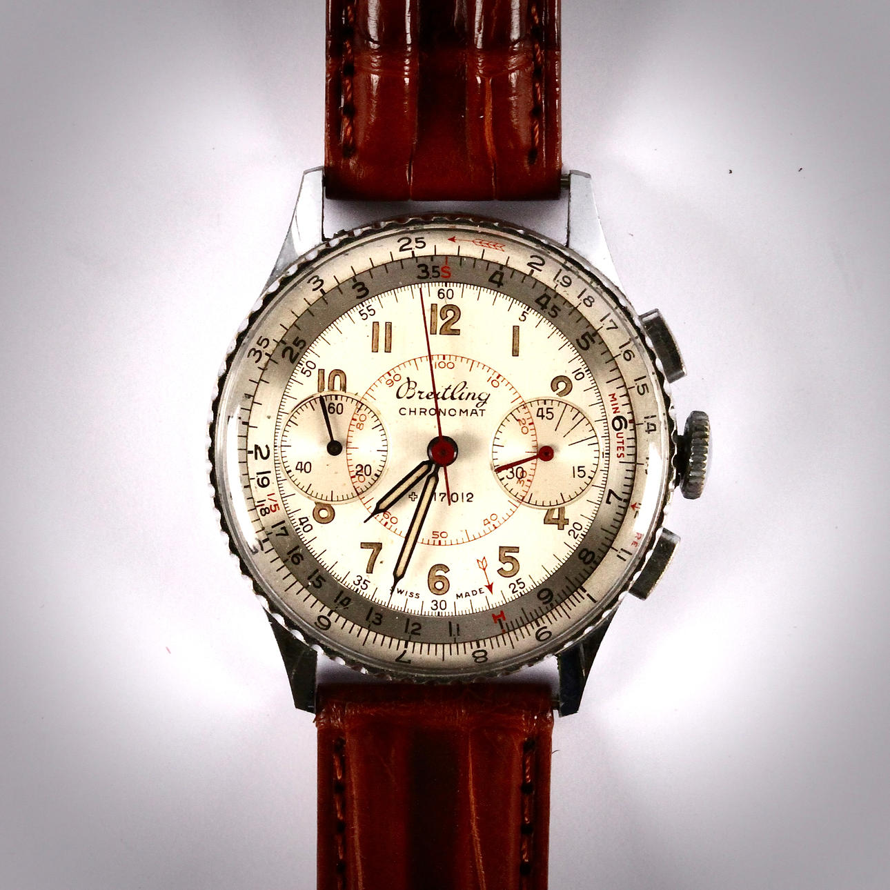 Herreur, Breitling, Chronomat, stål, 1940'erne.