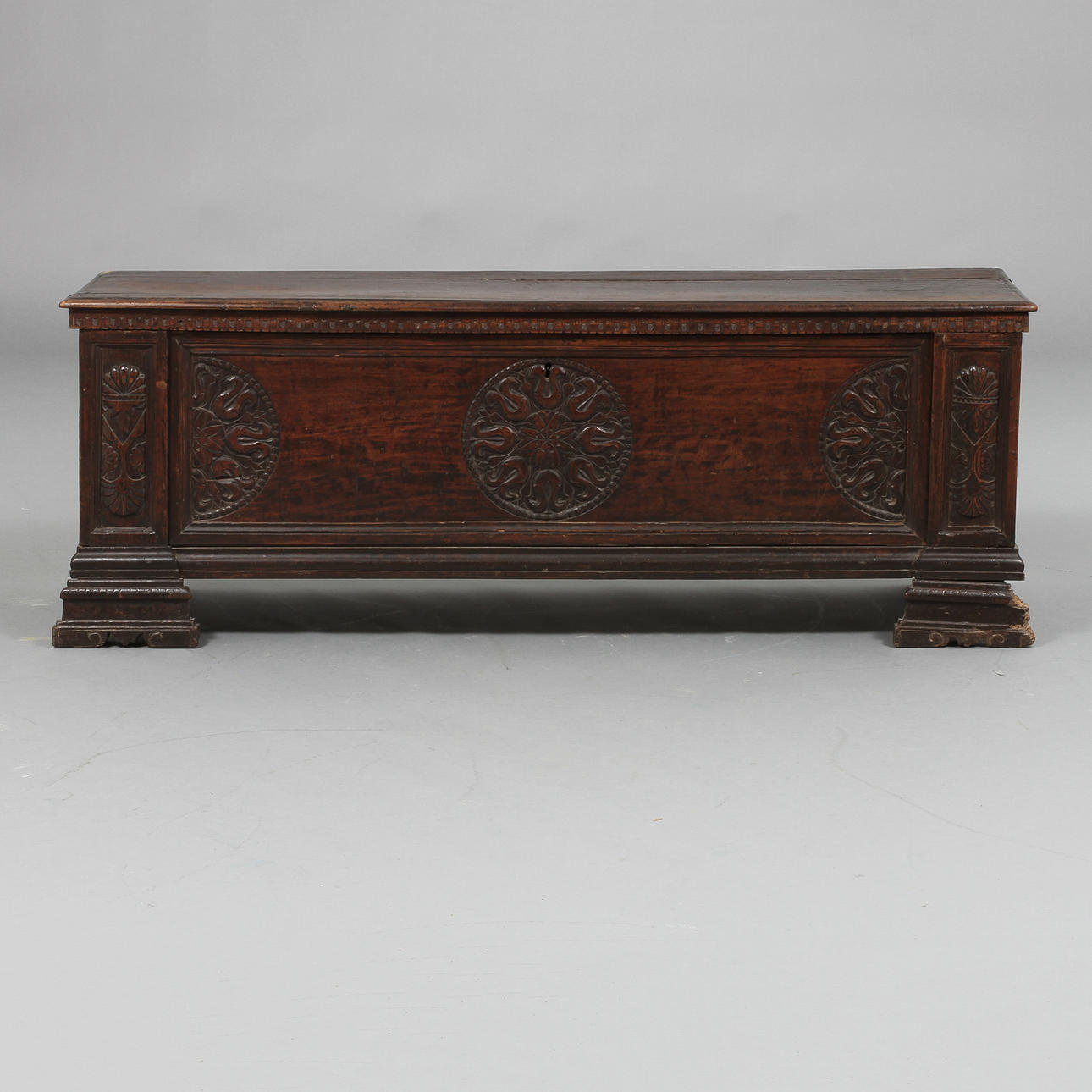 CASSONE, renässans, troligen Nordeuropa, 1600-tal.