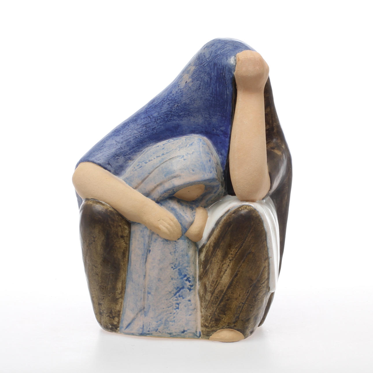 FIGURIN, keramik, "Arabkvinna", Lisa Larson, K-Studion.