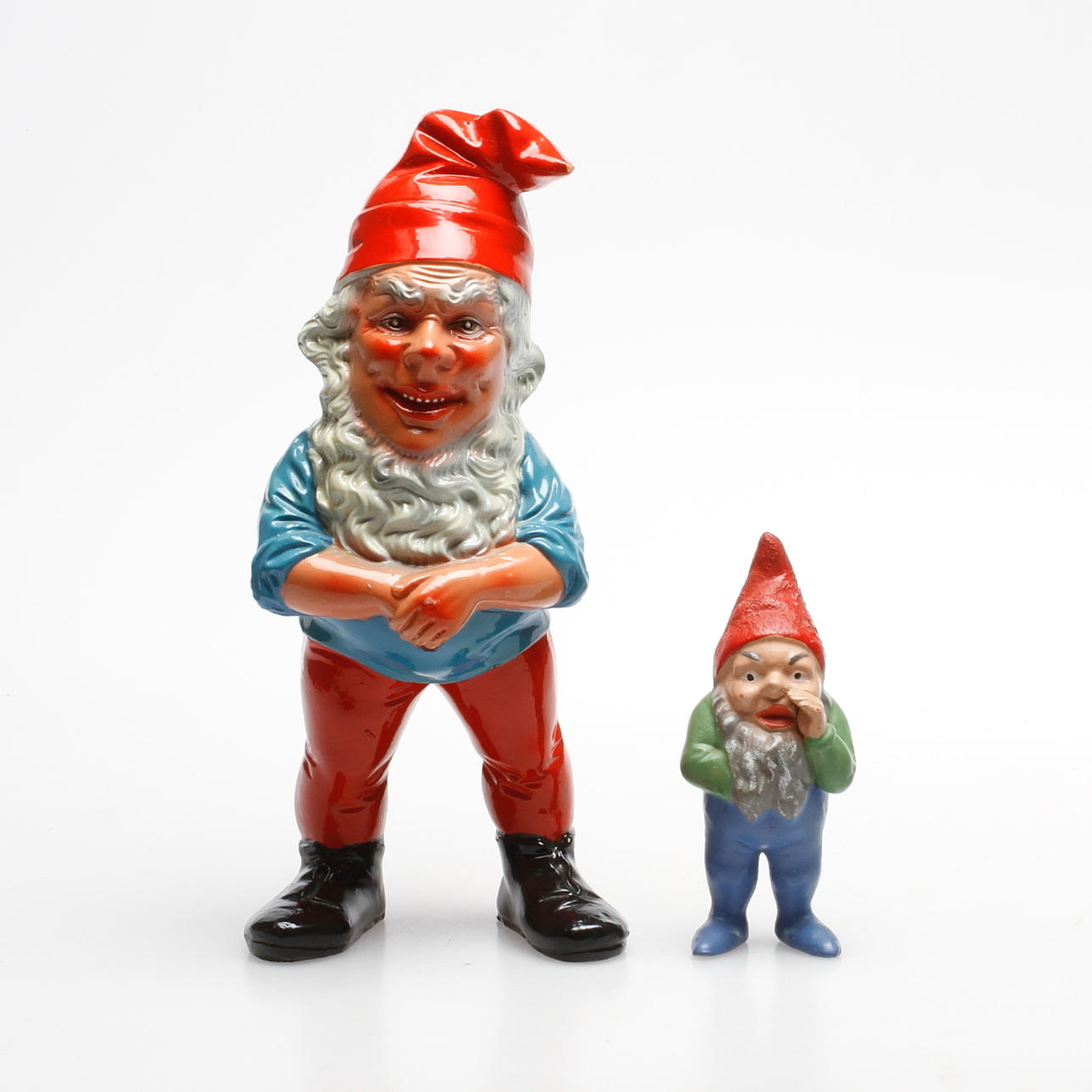 TOMTAR, 2 st, keramik, 1900-tal.