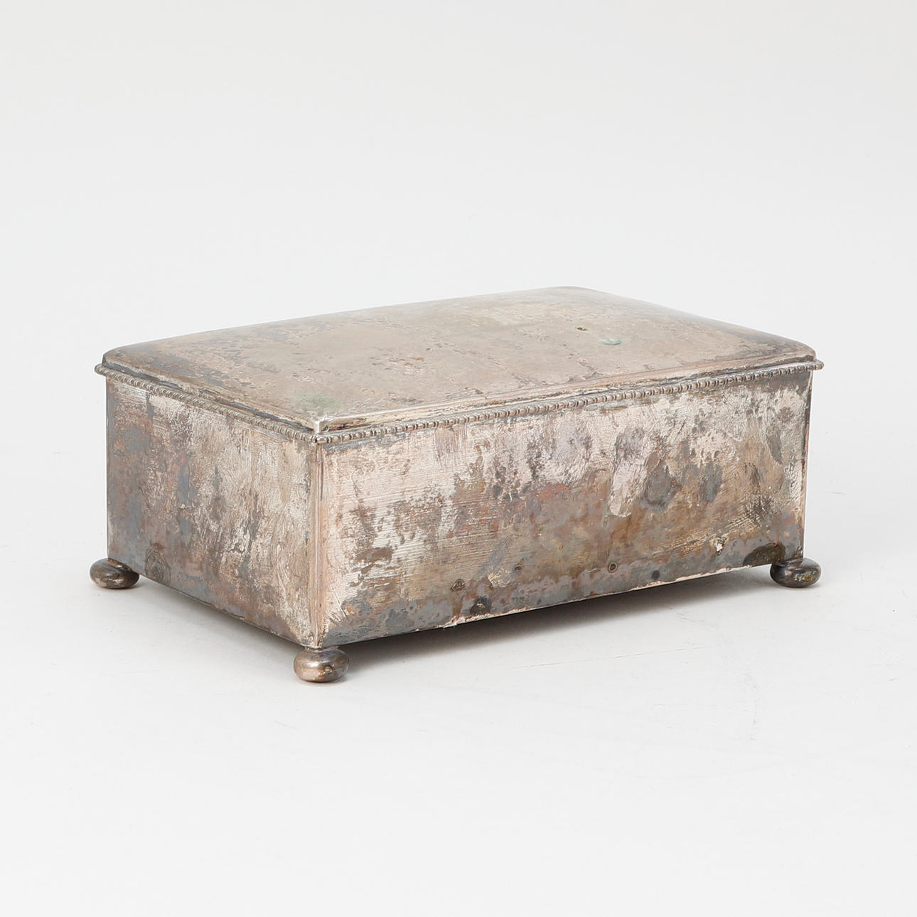 CIGARRSKRIN, silver, K. Andersson, Stockholm, 1930.