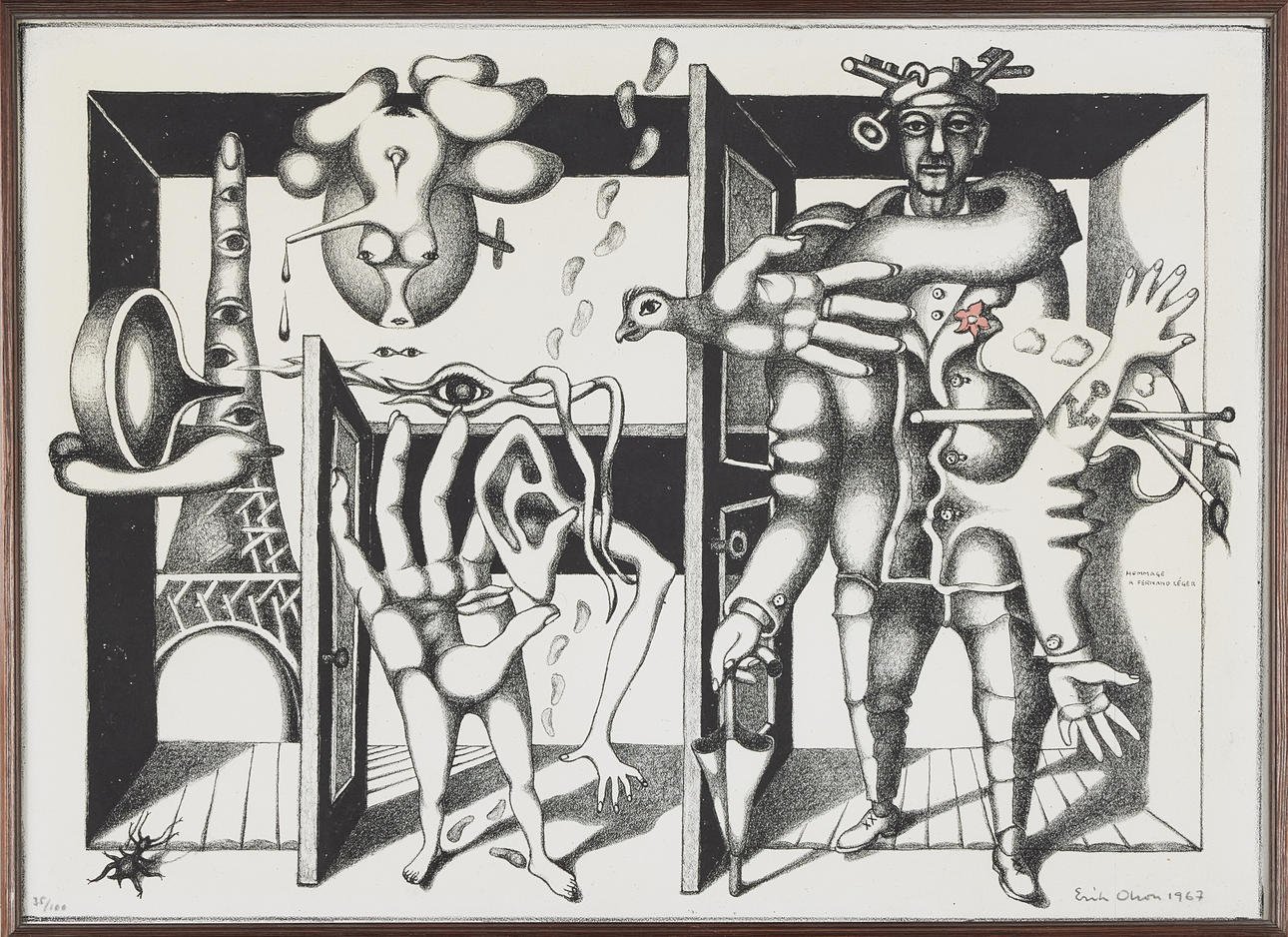 ERIK OLSON. “Hommage à Fernand Léger”.