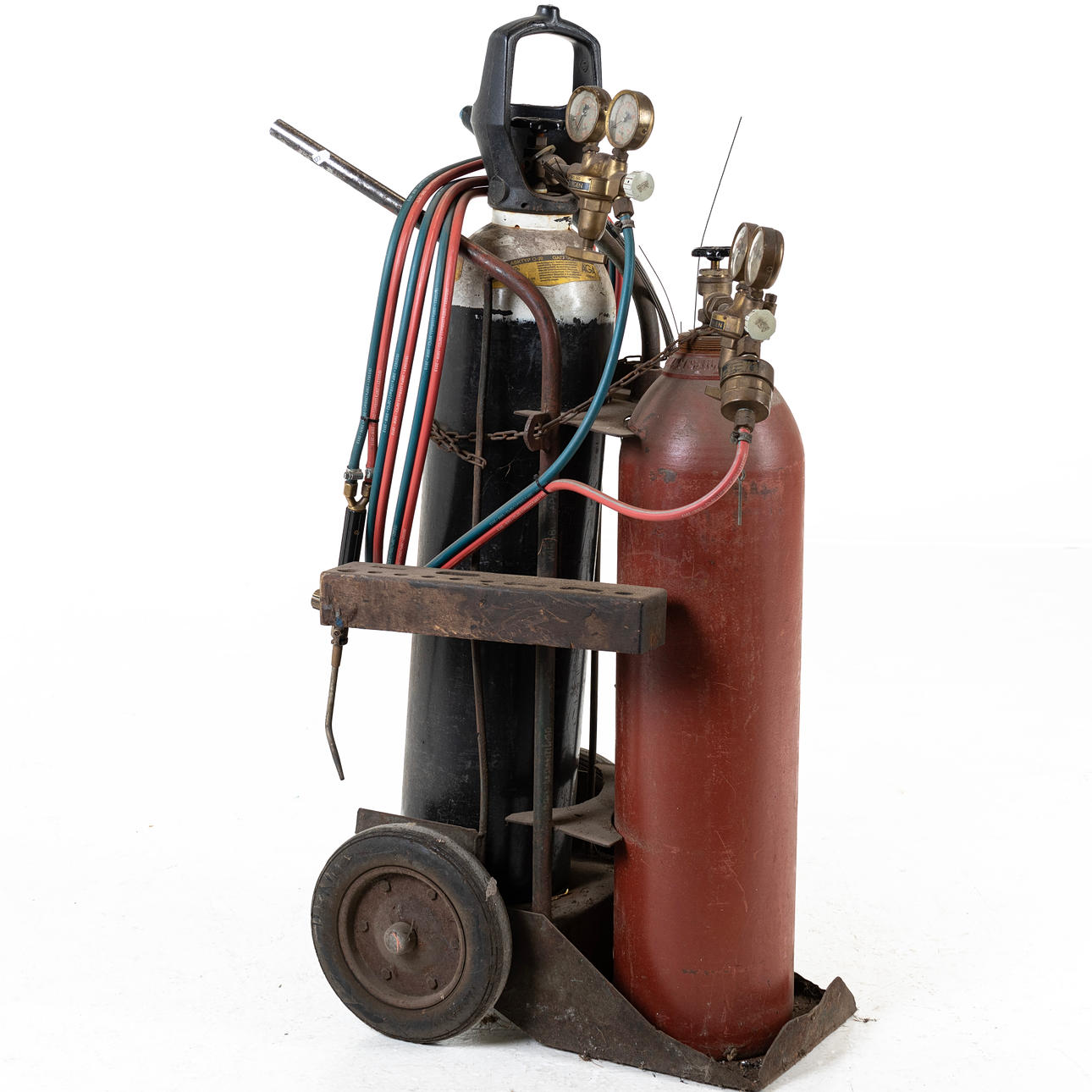 GASBRÆNDER, med vogn, AGA.