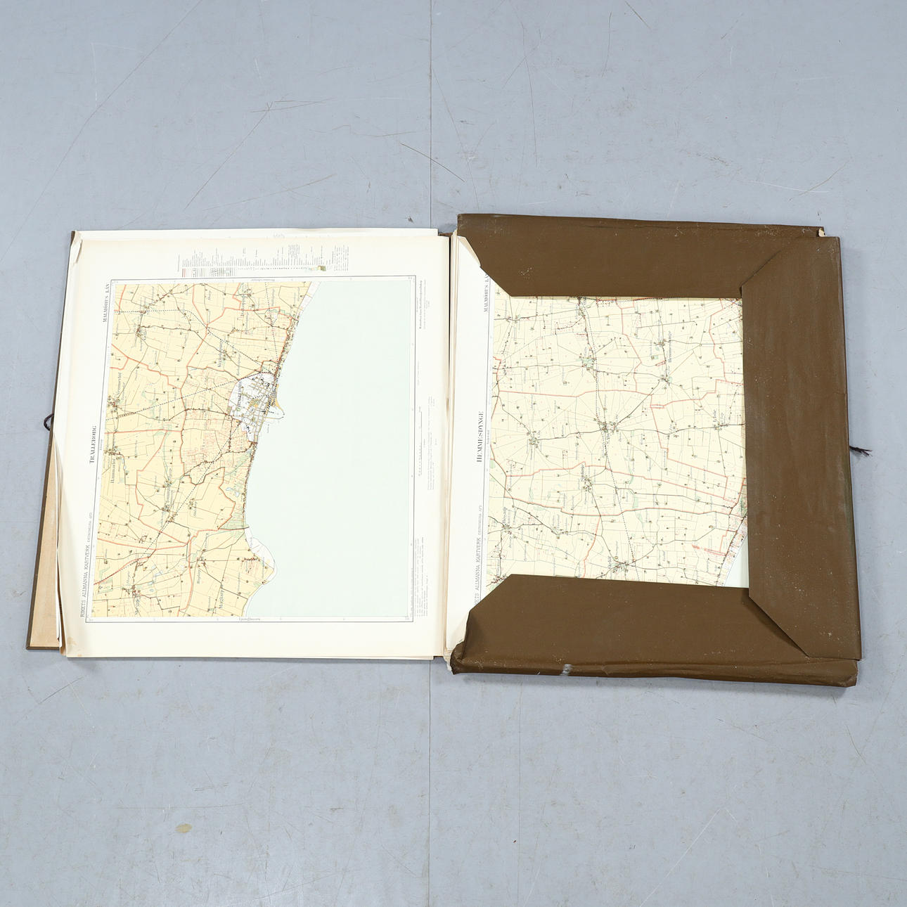 KARTMAPP, "Malmöhus Län, 1915".