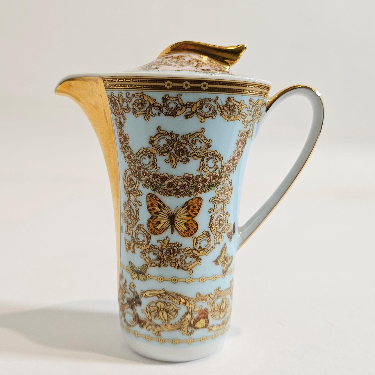 VERSACE X ROSENTHAL. “LE JARDIN DE VERSACE” PORCELAIN MILK JUG