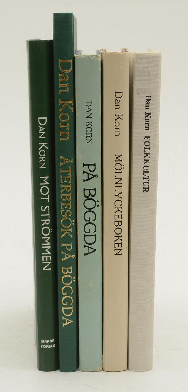 Böcker om Västergötland / Dan Korn 5 volymer.