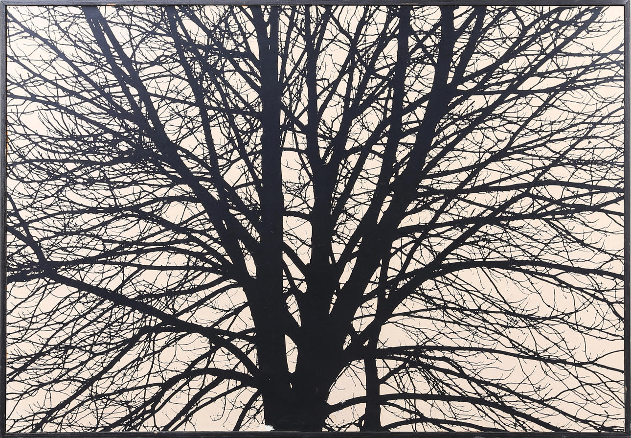 KELD HELMER-PETERSEN. Traekrone (Träkrona), art print poster, (1966).