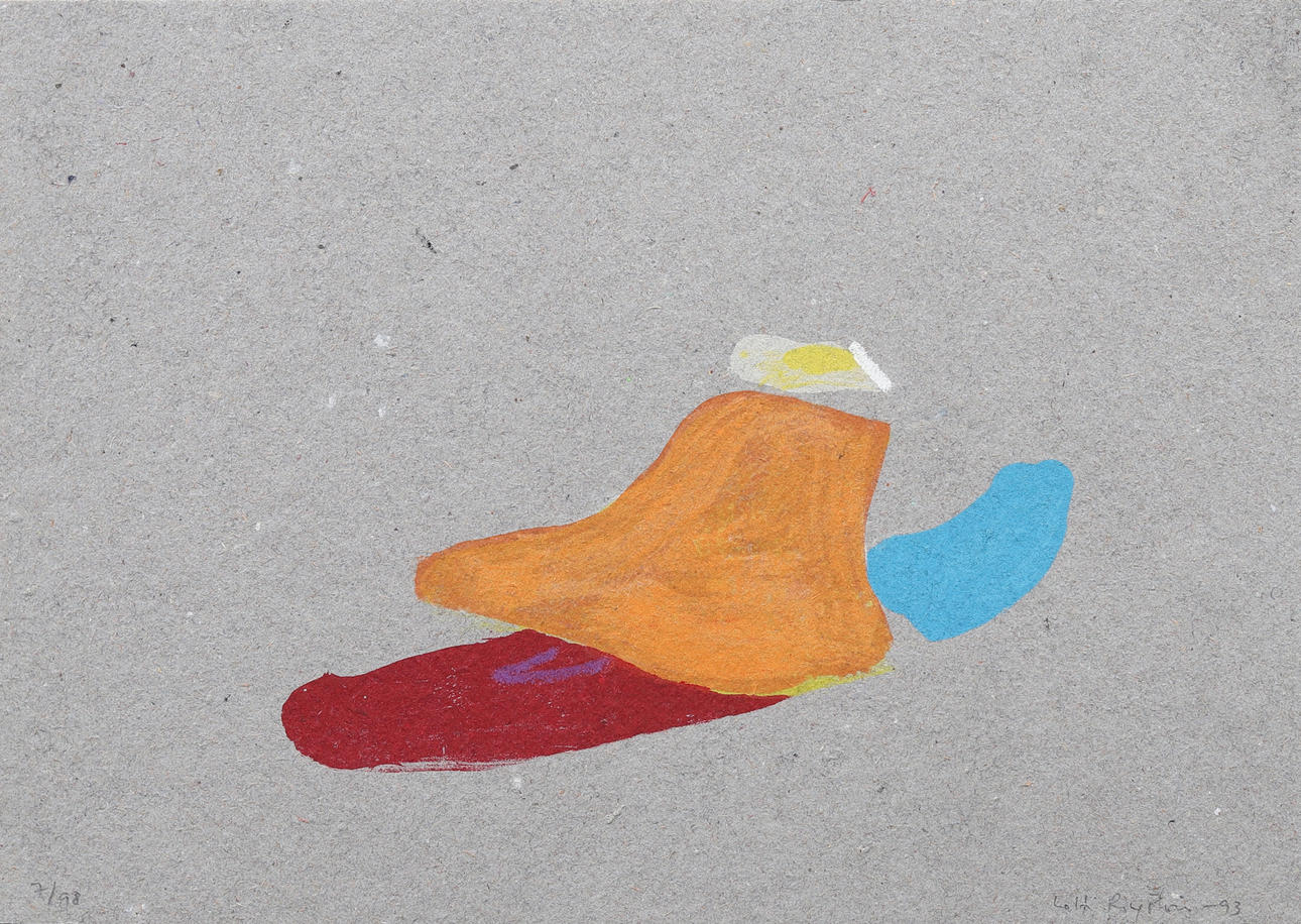 LOTTIE RINGSTRÖM (FÖDD 1942). Composition, 7/92 signed and dated -93.