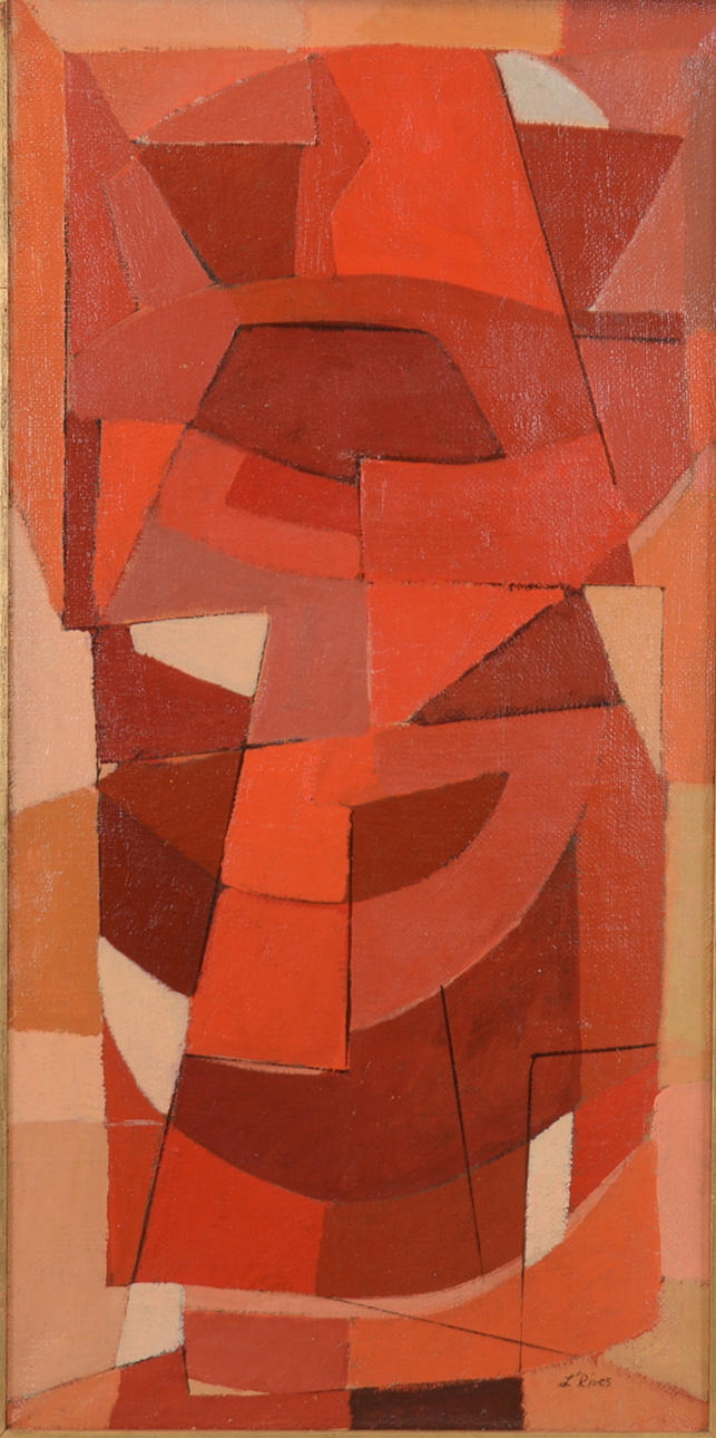 LEIDA RIVES. Olja på duk.