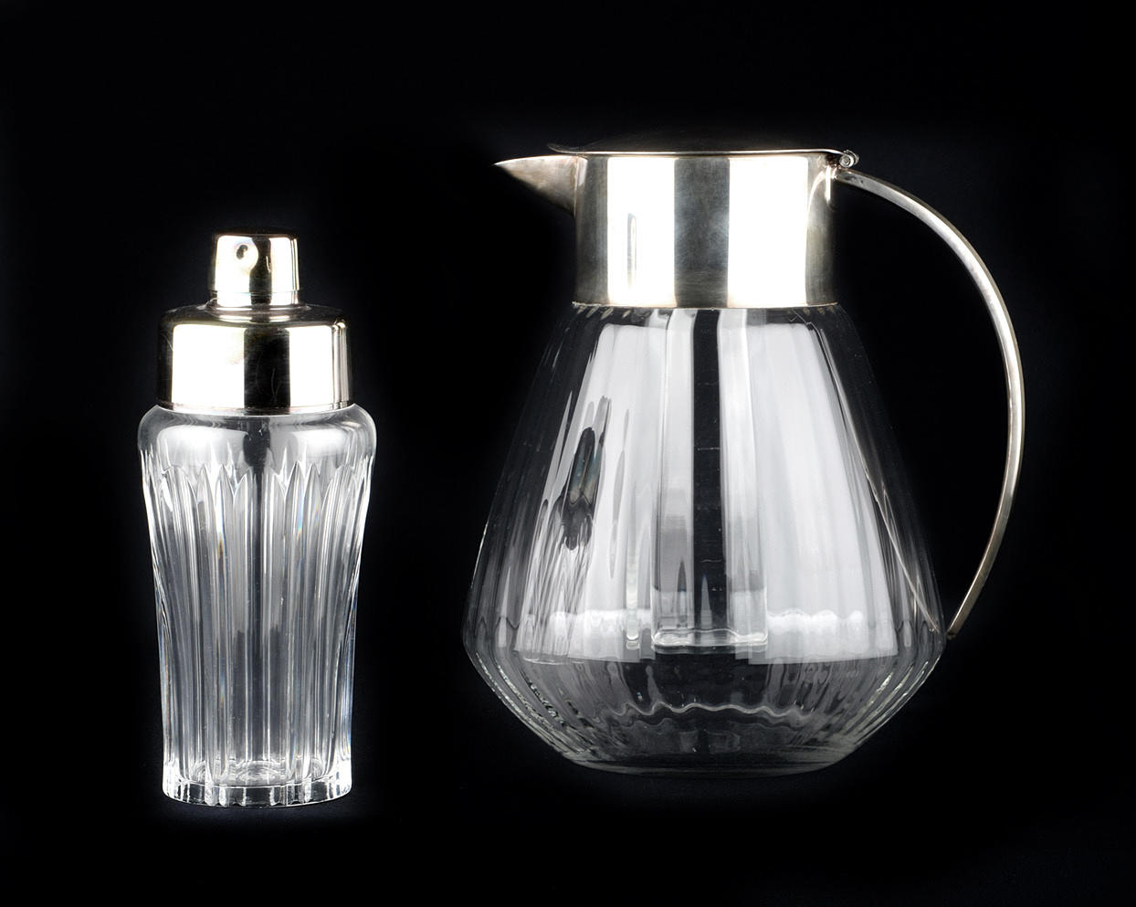 WMF. Fasetterad kall anka med shaker.