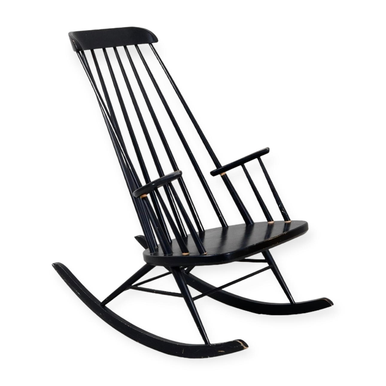 GILLIS LUNDGREN. Gungstol, "Gunga Din", IKEA, formgiven 1955.