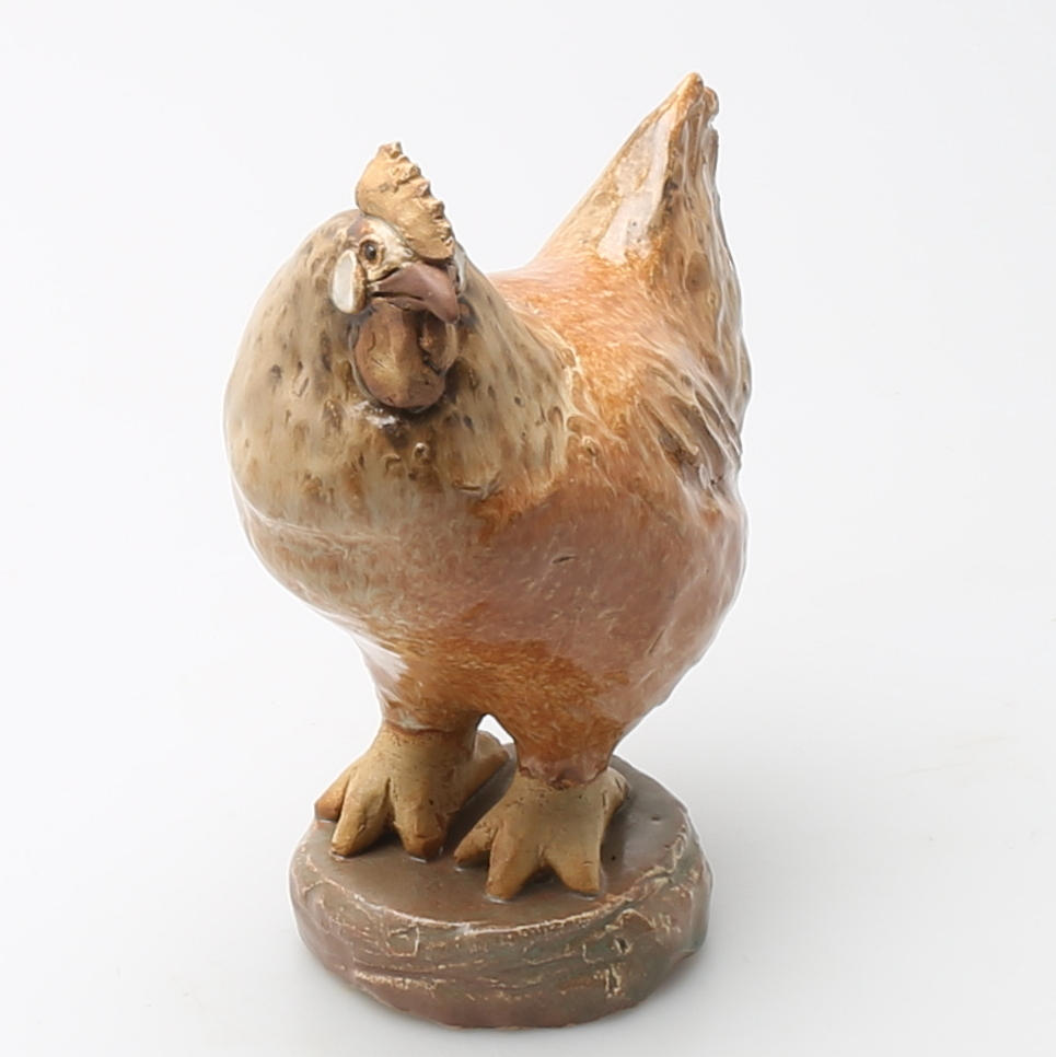 GUNNAR HANSSON. Skulptur, glaserat stengods, signerad G Hansson.