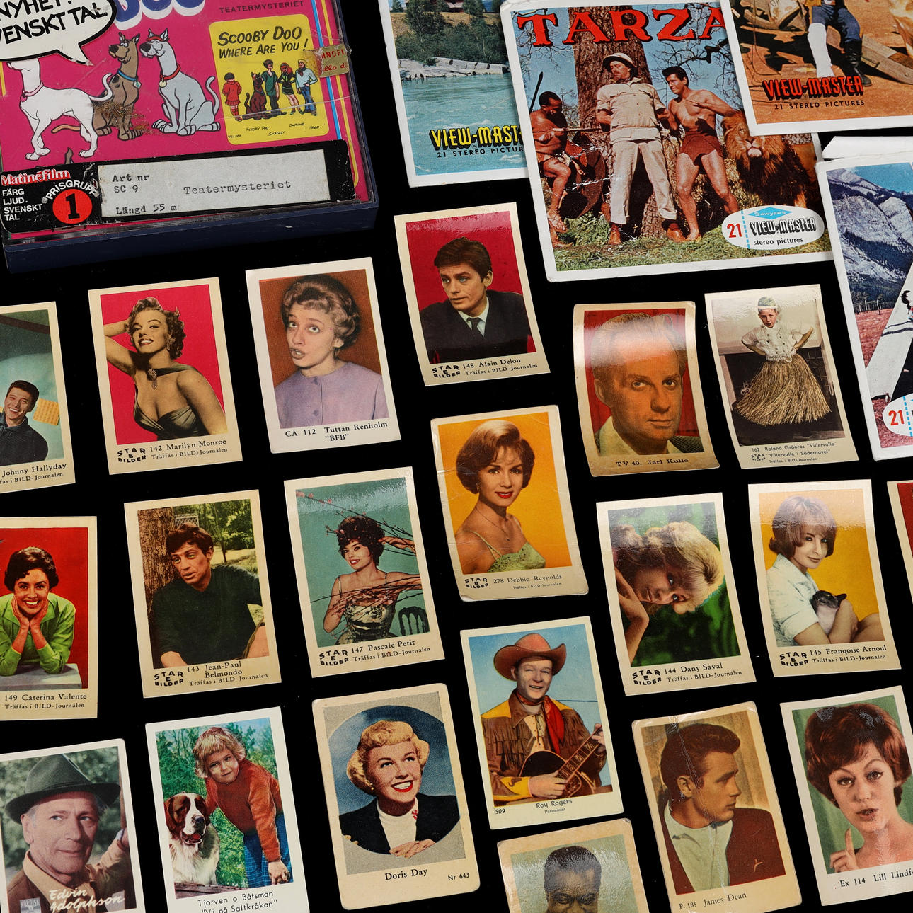 FILMISAR, SUPER-8, VIEW-MASTER, 30 piezas.