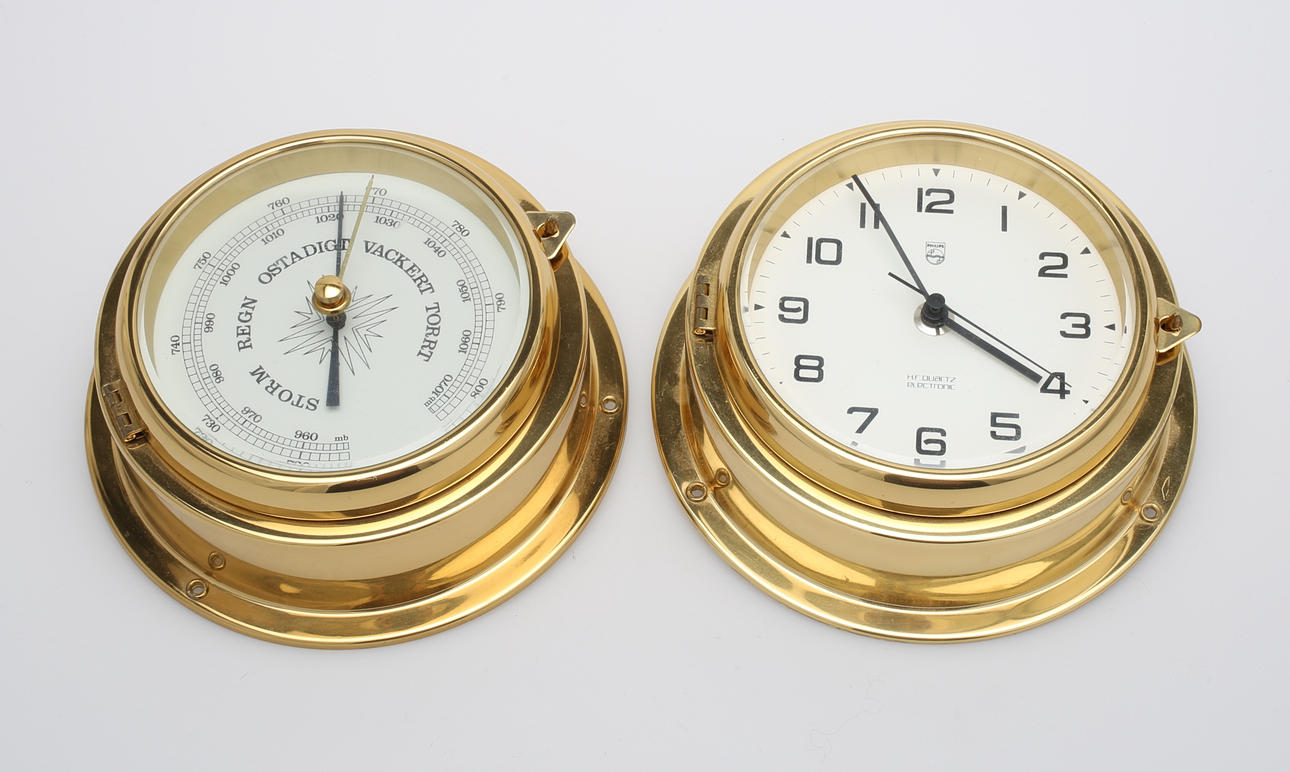 SKEPPSUR, Philips samt BAROMETER.