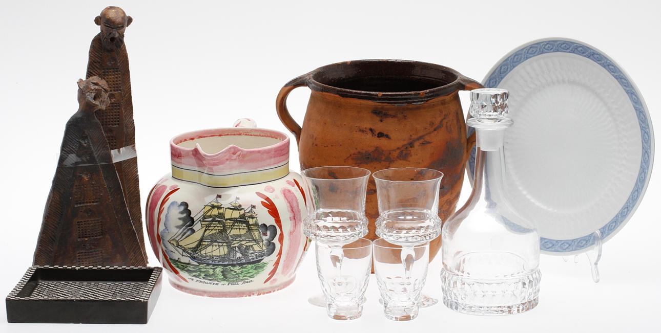 KERAMIK OCH GLAS, bl.a. FIGURIN, keramik, Arne Måryd, Höganäs.