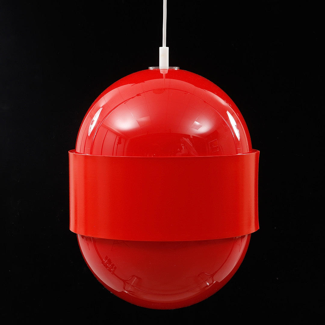 LUXUS UNO & ÖSTEN KRISTIANSSON. Eine „Globo Ring“ -Deckenlampe, Vittsjö.