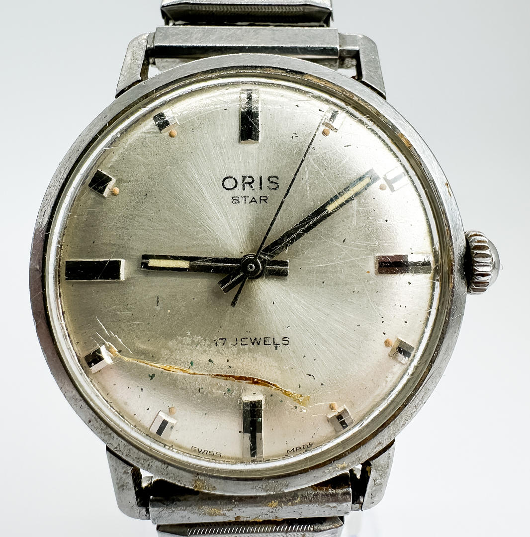A 20th-century Oris Star wristwatch.