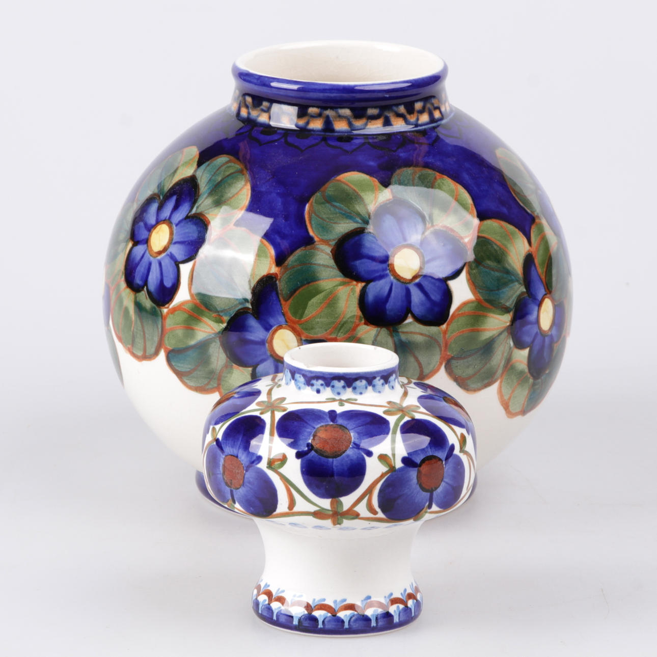 VASER, fajans, Aluminia, Köpenhamn, 1900-tal.