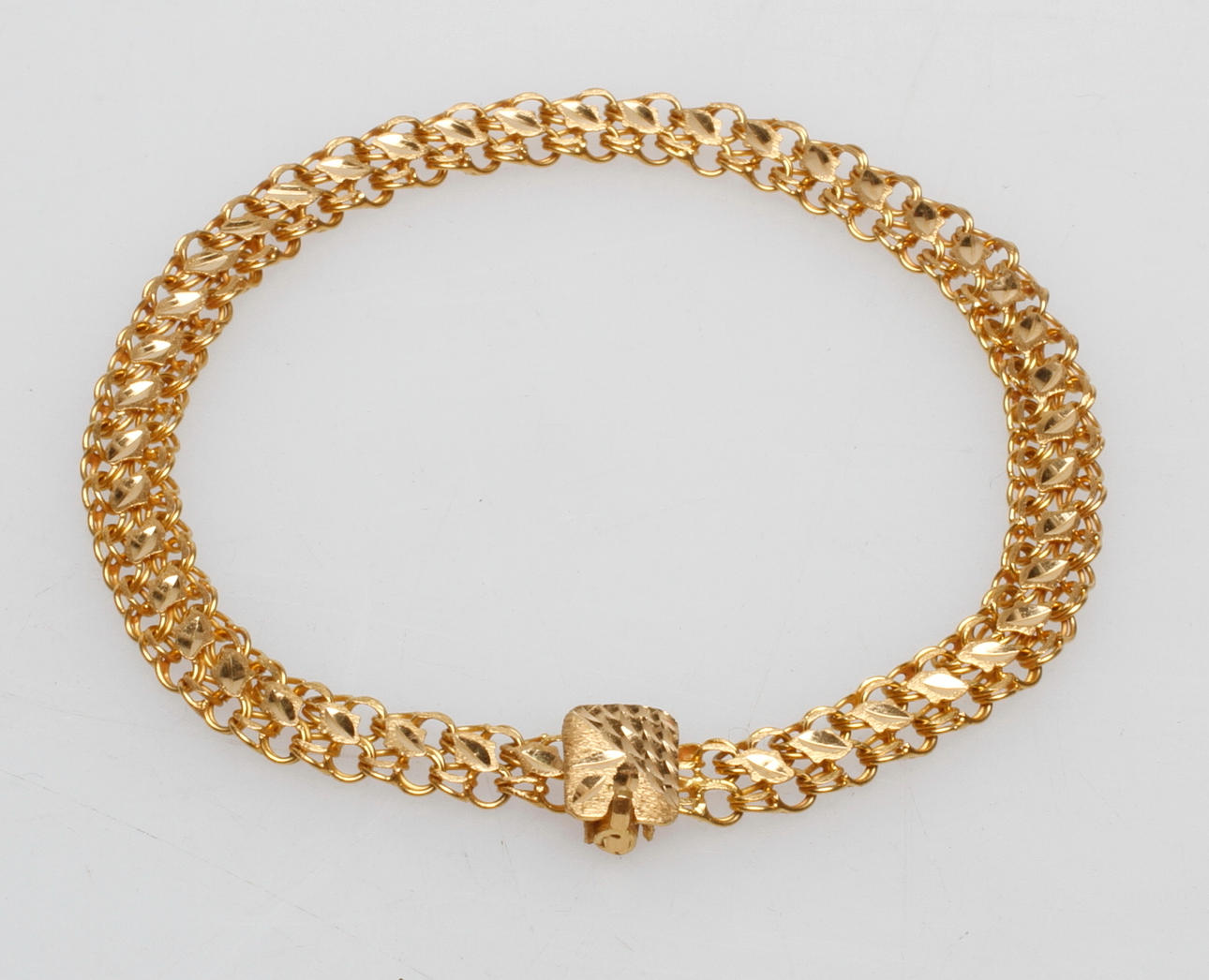 ARMBAND, 21k guld, vikt ca 8,7 gr.