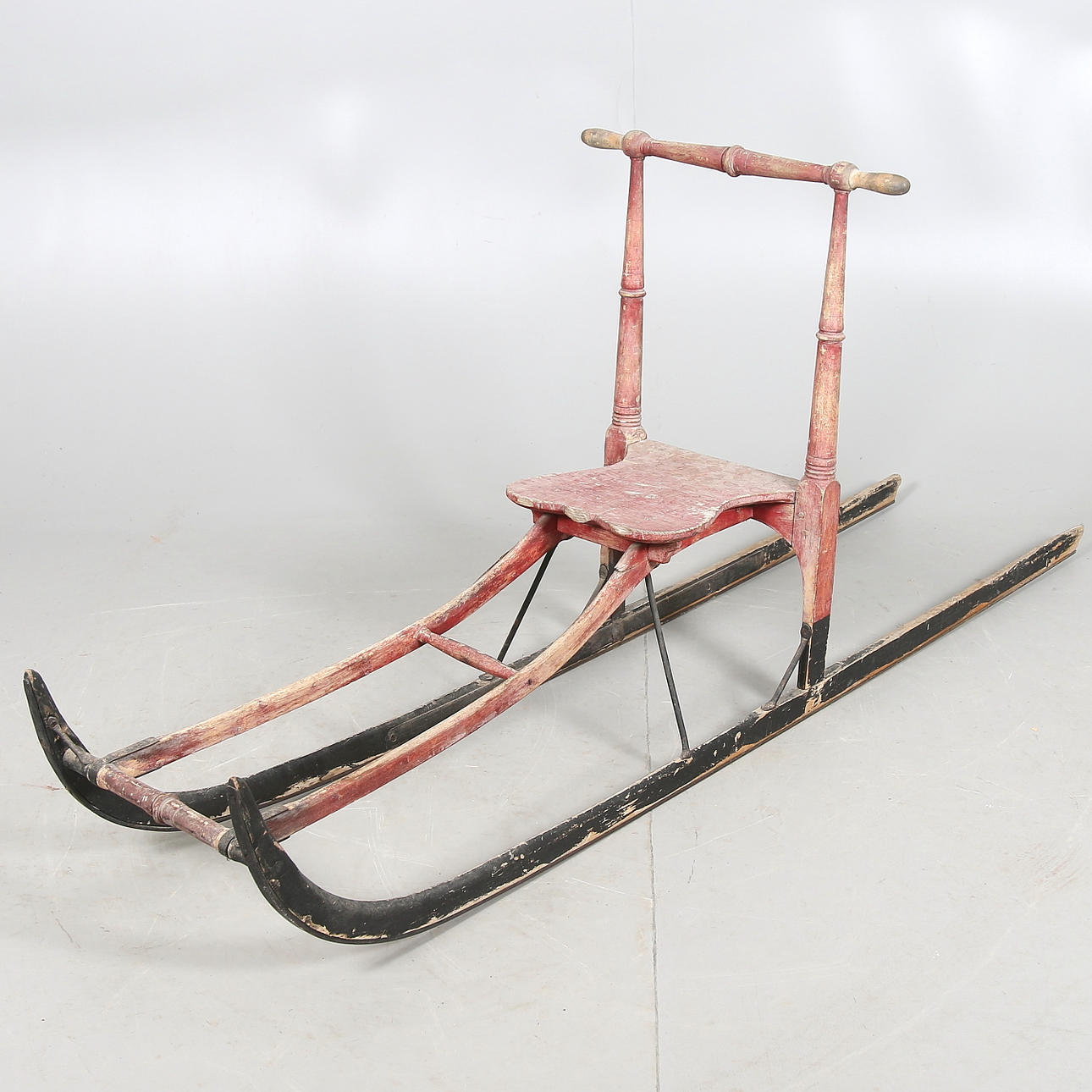 SPARK, bemålad fur, Allmoge 1800-tal.