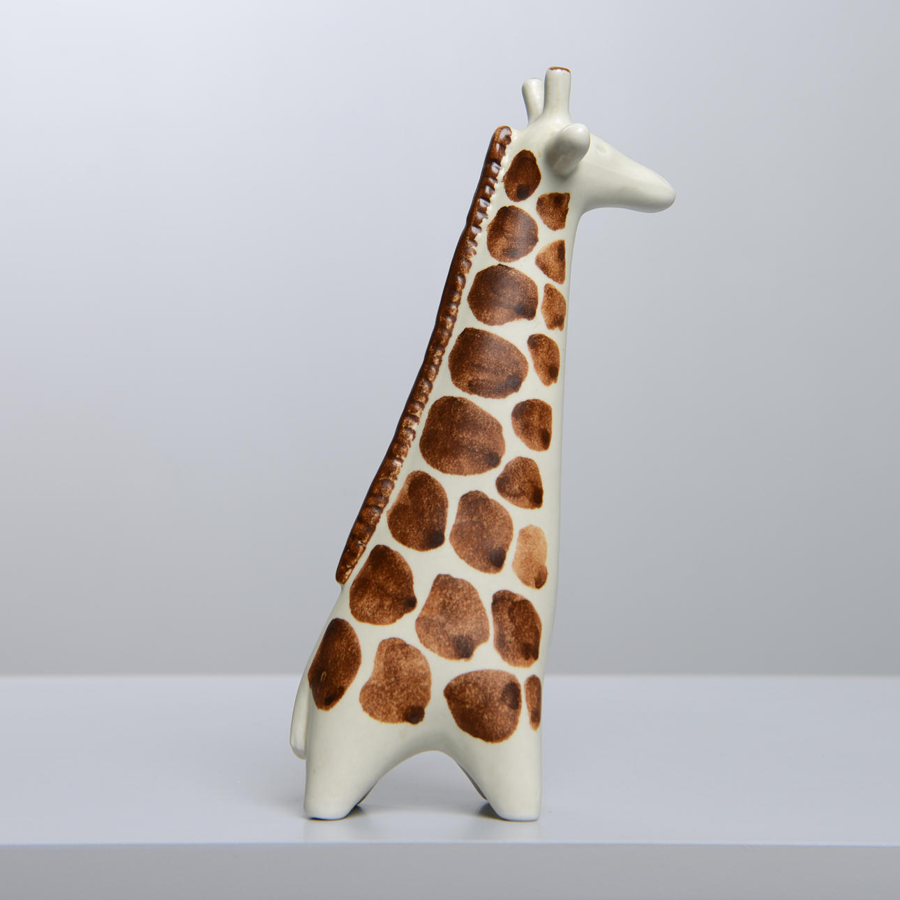 TAISTO KAASINEN. Figurin, giraff, Arabia. Keramik & Porslin