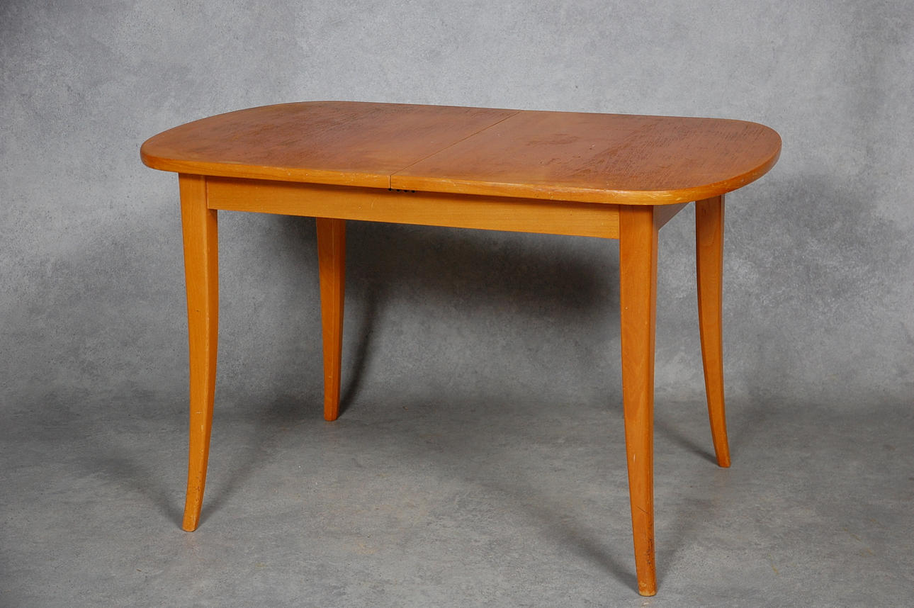 BORD, foldbart med ekstra skive 1950'erne.