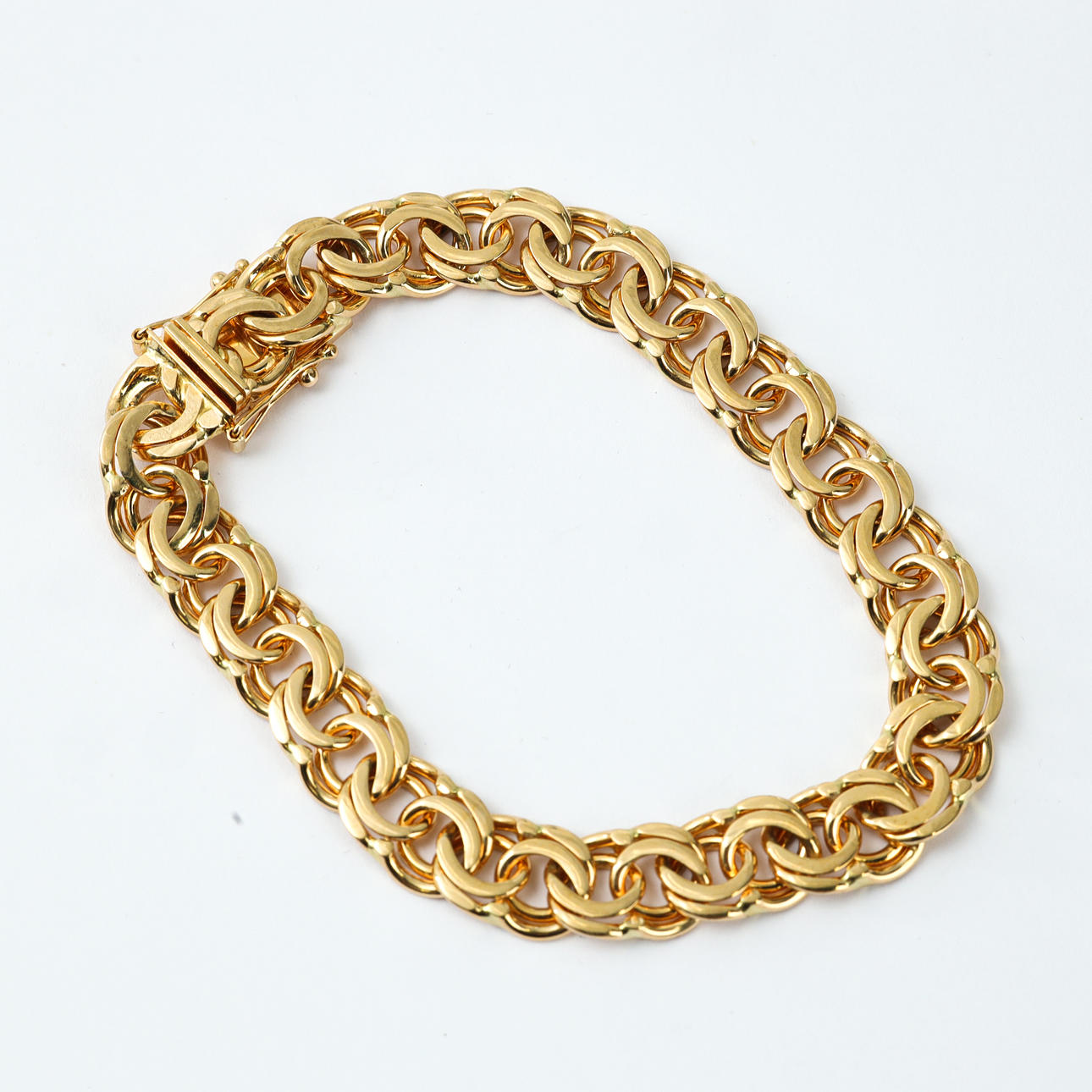 ARMBAND, Guldfynd, 18K guld.