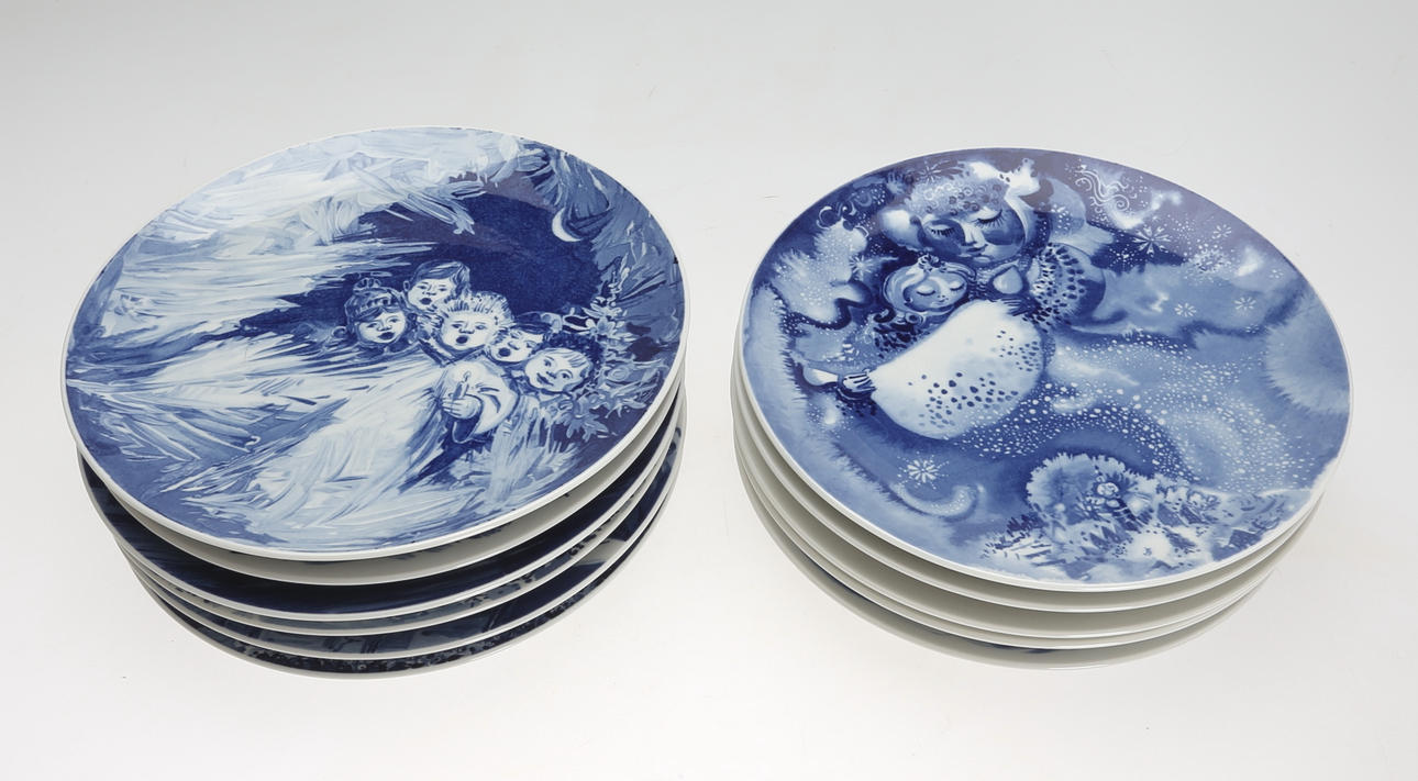 SAMLARTALLRIKAR, 11 st, Meissen.